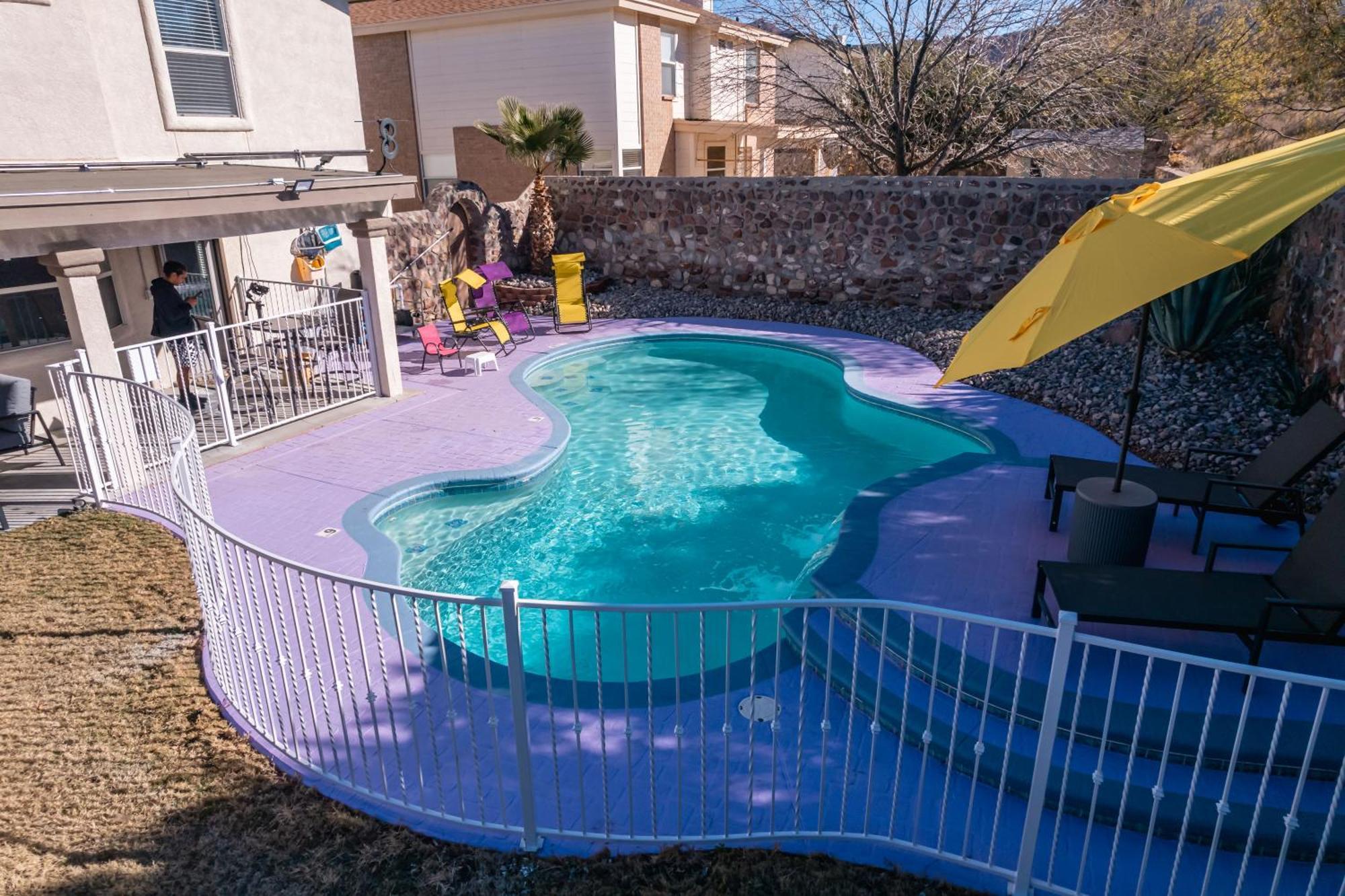 Franklin Luxe Oasis Villa El Paso Exteriör bild