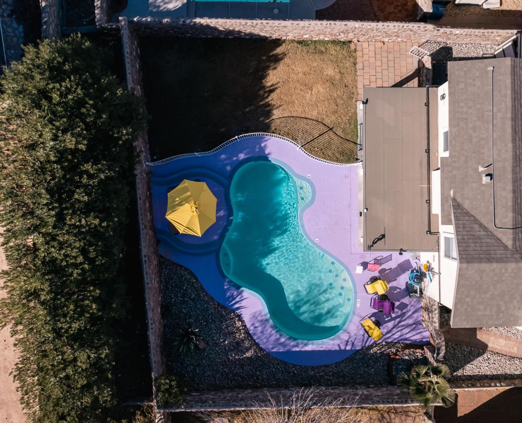 Franklin Luxe Oasis Villa El Paso Exteriör bild